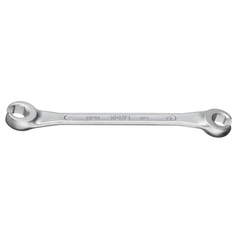 TONE Flare Nut Wrench (15°) M26-1011 Double Side Width 0.4
