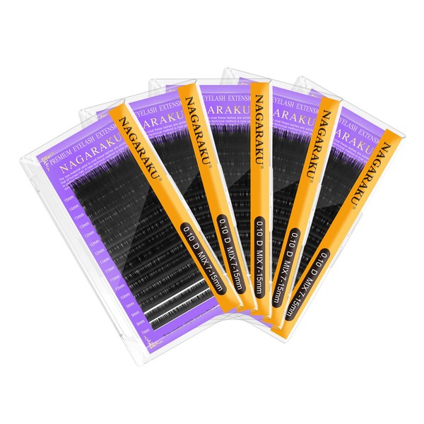 NAGARAKU Individual Eyelashes, Individual Eyelash Extensions, Permanent Volume Eyelashes, Eyelash