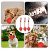 FYKZQWDS 3 Pcs Dog Ball On Rope,Flirt Pole Dogs,Ball On