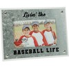 Livin' The Baseball Life - 8.5x6.5 inch Easel Back Picture