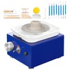 Happybuy Mini Pottery Wheel for Kids & Beginners, 2 Turntables