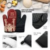 ZHANTUONE Made from Scratch Funny Heat Resistant Oven Mitts 2-Piece