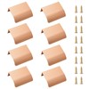 MOROBOR Finger Edge Pull, 8 PCS Concealed Handle Modern Style