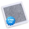 SMELLRID Activated Charcoal Odor Absorbent Pads – 12 Unscented Adhesive