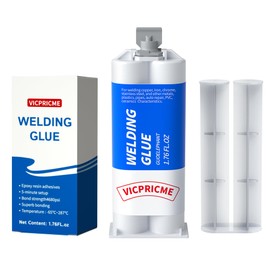 1.76 oz Plastic Epoxy Weld Metal Adhesive Used for Bonding Metal to Metal, Metal to Plastic, Ceramics, House Number Plate, Automotive Marine Weld (1)