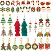 20 Pairs Christmas Earrings for Women, Holiday Xmas Earrings Set