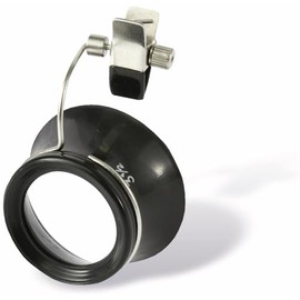 Watchmaker's eyepiece for people who wear glasses