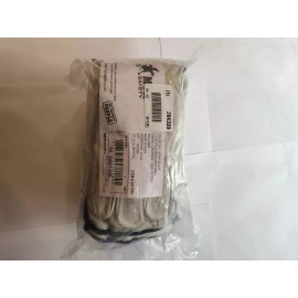 MCR SAFETY Leather Gloves: XL ( 10 ), Keystone Thumb, Cowhider, 12 PK