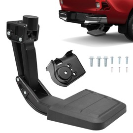 Keriolee Rear Bed Step Bumper Bedstep Fit for 2024-2025 Toyota Tacoma Folding Truck Bed Side Step Retractable Bumper Tailgate Step Replace # PT392-35920