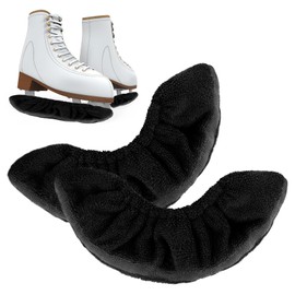 XCDMJ Ice Skate Blade Covers Protector, Skate Guards, Figure and Hockey Skates, 1 Pair Skate Covers Soft Plush, Ice Skate Soakers, Ice Skating Accessories for Men Women Boys Girls