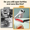 Abrelatas de botellas multifuncional 3 en 1, abridor de latas