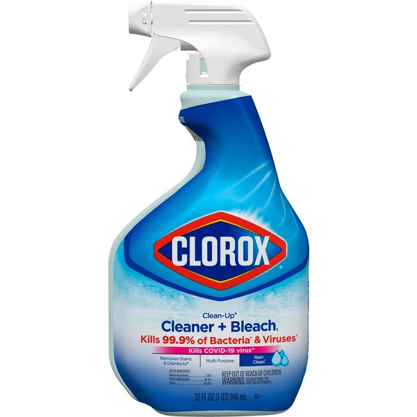 Clorox Clean-Up All Purpose Cleaner Spray Bottle with Bleach, Fresh