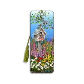 Artgame 3D Lenticular Royce Bookmark (Birdhouse)