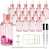 Asherxin 1oz Glass Dropper Bottle with Dropper 16 Pack 30ml