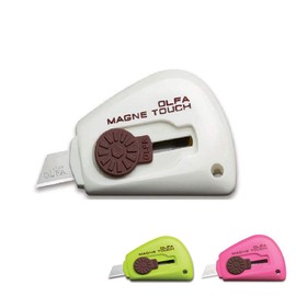 OLFA Magnetic Touch 95ST Compact Knife, 1 Piece (Color May Vary)