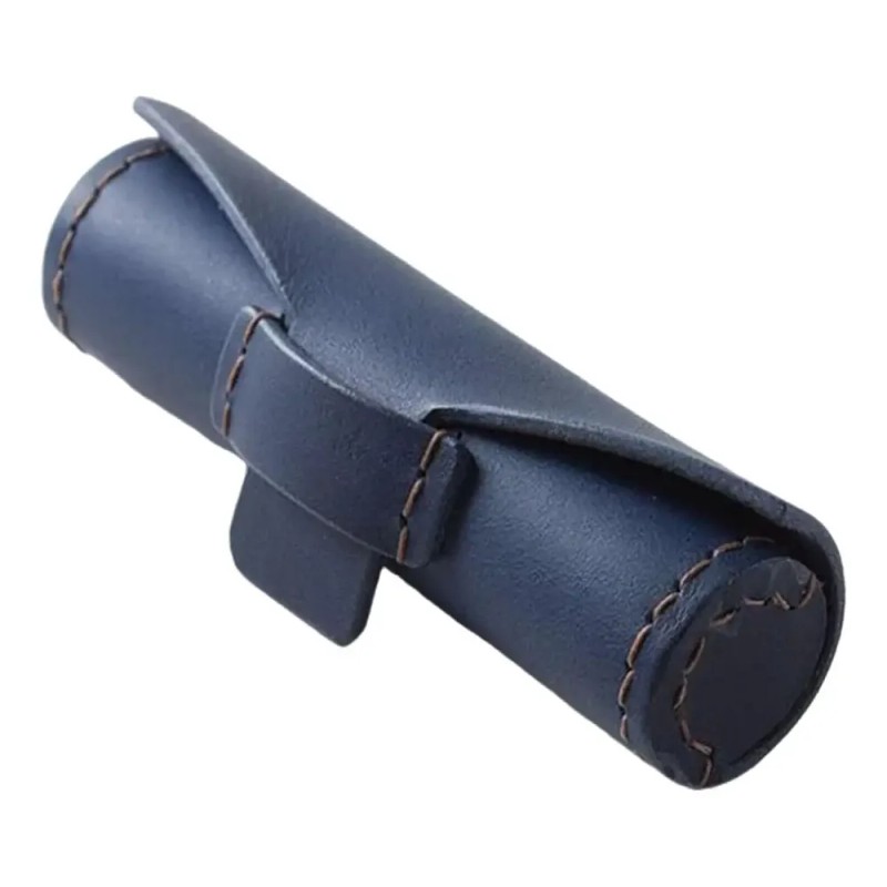 Mini Bolso Para Labial Estuche Porta Labiales Funda Azul