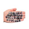 Eudialyte Cabochon - Teardrop, Natural Eudialyte from Kola Peninsula, Russia