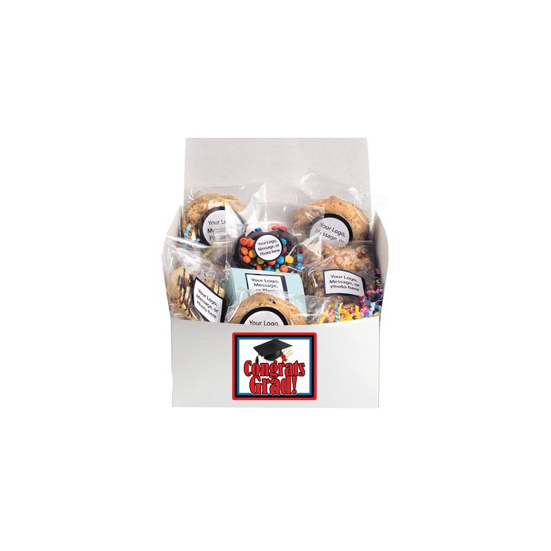 GRADUATION - BOX OF SWEETS - 1lb (Cookies and Candy)