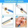 HQRKOTM Pack of 16 for BIC 4 Colours Ballpoint Pen