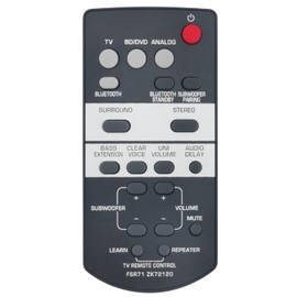FSR71 ZK72120 Replacement Remote Control Applicable for Yamaha Sound Bar YAS-203 YAS-CU203 NS-WSW41 YAS-Q203 YAS-203BL YAS203 YASCU203 NSWSW41 YASQ203 YAS203BL