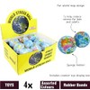 4x Stress Ball GlobeSoft Relief Tension Fun World Gift