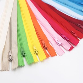 THJOPOKEEL Nylon Coil Zippers 30 Pieces Bantoye 9.4 Inches Colorful Sewing Zippers Supplies for Tailor Sewing Crafts Tailor and Clothing