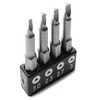 OHIY Triangle Drive Screwdriver Insert Bit Set in 4 Different