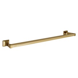 Design House 533273 Millbridge Classic 24-inch Towel Bar for Bathroom Bedroom Closet or Kitchen Polished Brass
