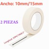 Qrity 2 Rollos 15 mm x 50 m Cinta de
