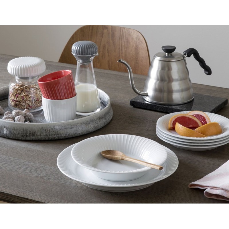 Kähler Isolierbecher 20 cl Hammershøi legendäres Design zeitlos elegant, weiss