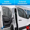 Federedevo Indoor Magnetic Window Bug Screen Compatible with Mercedes Sprinter