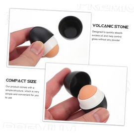 Healeved Natural Facial Skin Oil Blotting Stone Roller Skin Care Oil Absorbing Rolling Ball