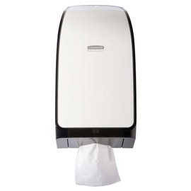 Kimberly Clark Professional MOD Hygienic Bathroom Tissue Dispenser (40407), 7.0” x 5.725” x 13.339”, for Scott & Cottonelle Toilet Paper, White, 1 / Case