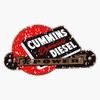 Cummins Diesel Waterproof Vinyl Window Bumper Sticker Decal 5"