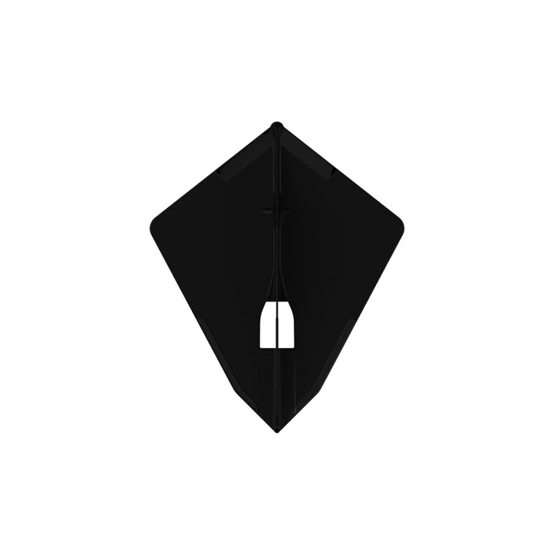 PerfectDarts 1 Set L Style Champagne Dart Flights Astra Black