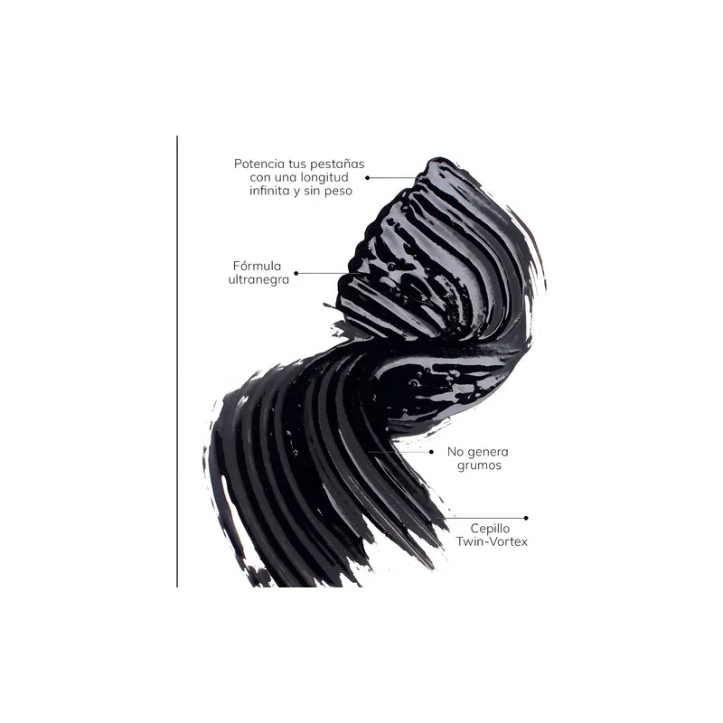Infinilash Máscara Rimel Infinito Farmasi Color Negro