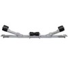 vidaXL Adjustable Boat Trailer Guide Poles, Bunk Side Guides for