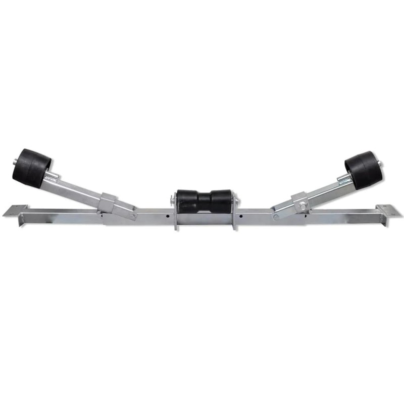 vidaXL Adjustable Boat Trailer Guide Poles, Bunk Side Guides for