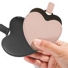 Eabdice Pack of 4 Mini Compact Mirrors, Portable Hand Mirrors,