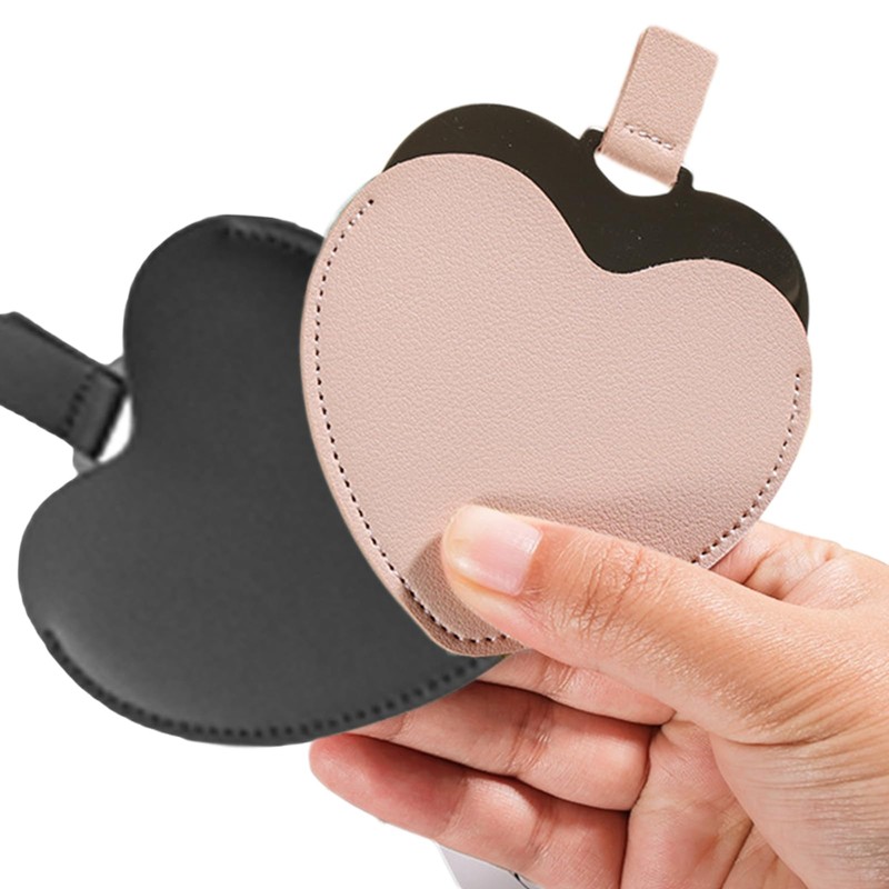 Eabdice Pack of 4 Mini Compact Mirrors, Portable Hand Mirrors,