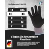 Trevendo® Super Tech Flex Nylon Knitted Work Gloves Black/Grey Size