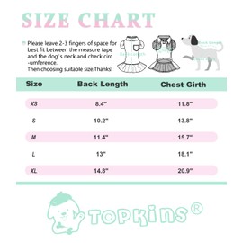 Topkins Dog Dress, Cute Puppy Dress for Small Medium Dogs Girl, Dog Sports Shirts Dress with Pleated Hem, Dog Sundress Dress Dog Birthday Dress for Summer (Mint Green, S)