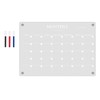 Acrylic Clear Whiteboard, Clear Message Board, Refrigerator Sticker, Magnetic Compatible,