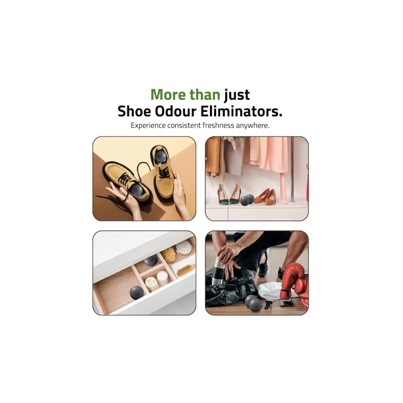 Perfa Premium Shoe Deodorizer (6 Pack) | Aventos Perfume-Inspired Shoe