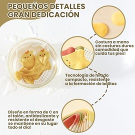 Paquete de 6 Calcetines Antideslizantes para Bebé, Calcetines de Algodón Lindo para Niños y Niñas, Con Agarre Anticaída y Diseño Adorable, Suaves y Cómodos, (MX/US, Edad, 1 Año, 3 Años, Bebé, A)