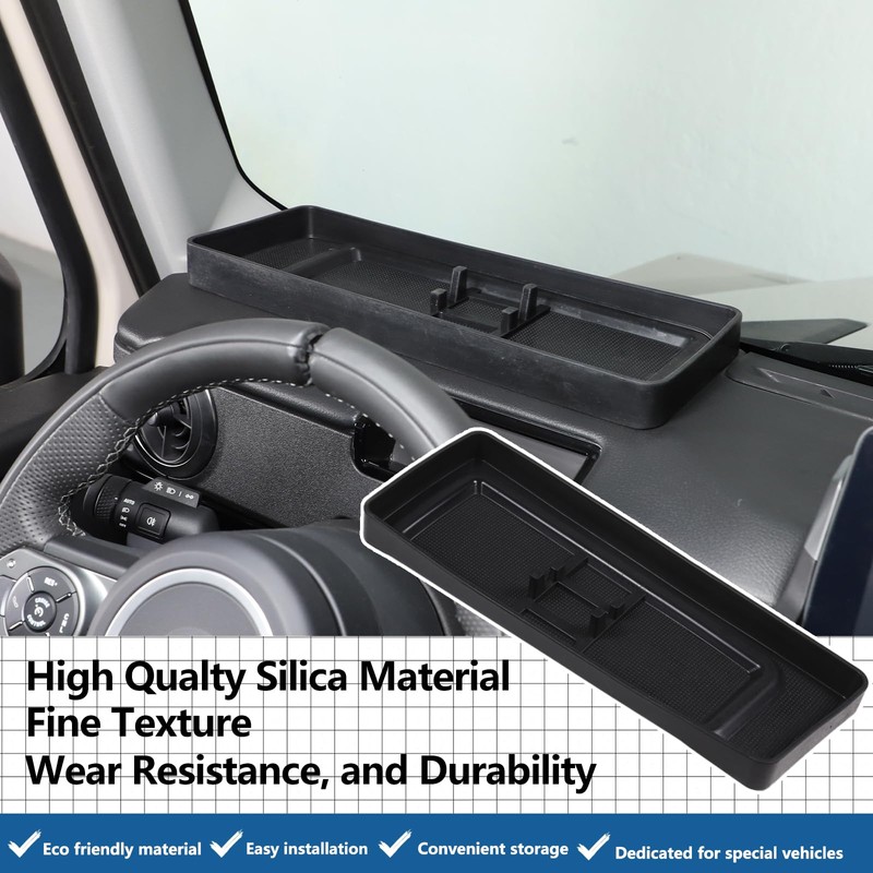 Car Center Console Dashboard Storage Tray Compatible with Ineos Grenadier