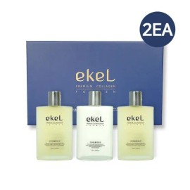 Ikel Ekel for Men Premium Collagen Basic Set (2 Skins + 1 Lotion) - 2 Pieces I agree to third-party provision for delivery of men's cosmetics lotion skin gift set (YES) / 이켈 포맨 프리미엄 콜라겐 기초세트(스킨2+로션1)-2개 남성화장품 로션 스킨 선물세트 배송을 위한 제3자 제공에 동의합니다(YES)