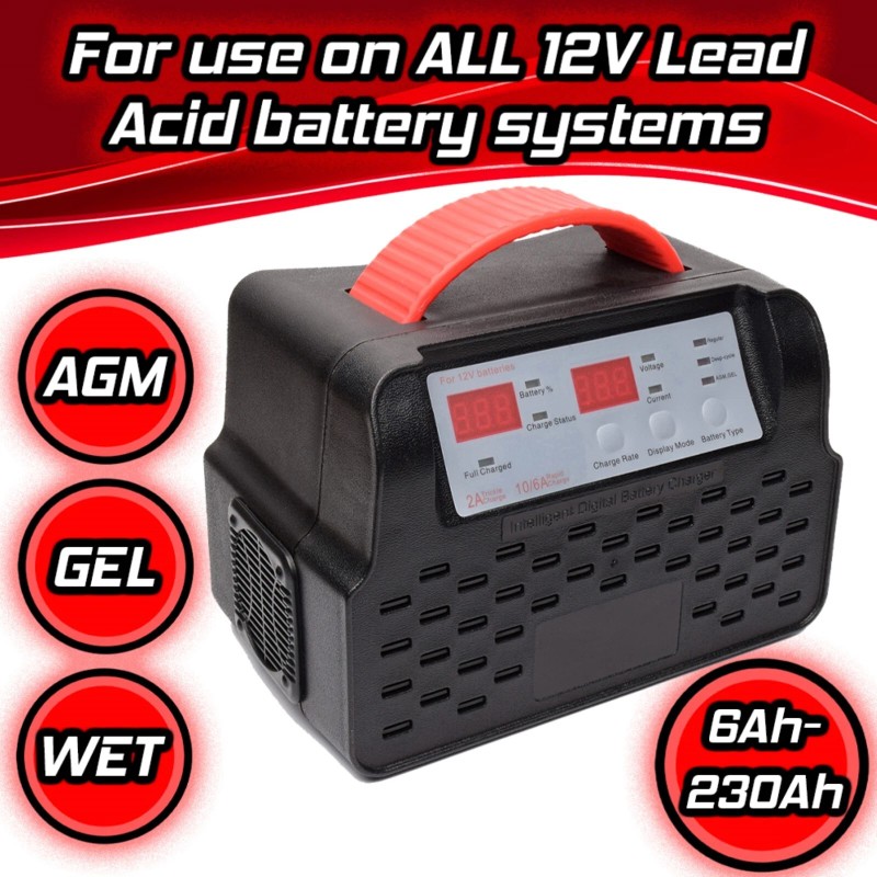 Tank 12v Volt Automatic Car Battery Float Trickle Charger Car,
