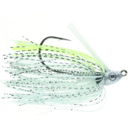 Nichols Lures Saber Swim Jig, Bombshell Shad, 3/8-Ounce