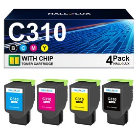 C310 C315 Toner Cartridge Replacement for Xerox C310 Xerox C315 Toner 006R04356 006R04357 006R04358 006R04359 to use with C310DNI C315DNI Printer (Cyan Magenta Yellow Black, 4 Pack)